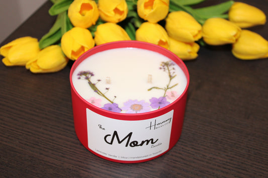 .The Mom/Mama Candle | 16oz | Lavender Vanilla | Cotton Wick