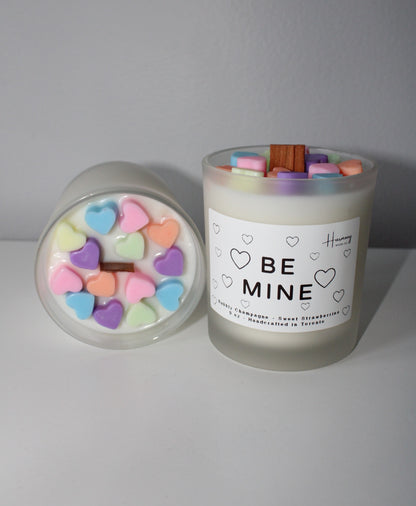 Valentines Day Candle | Wood Wick