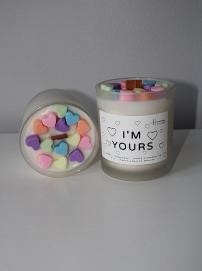 Valentines Day Candle | Wood Wick