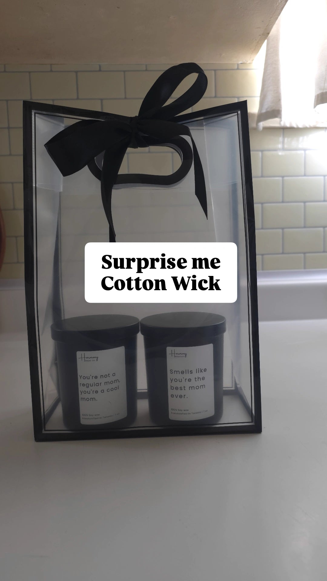 Mothers day candles giftset