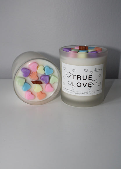 Valentines Day Candle | Wood Wick