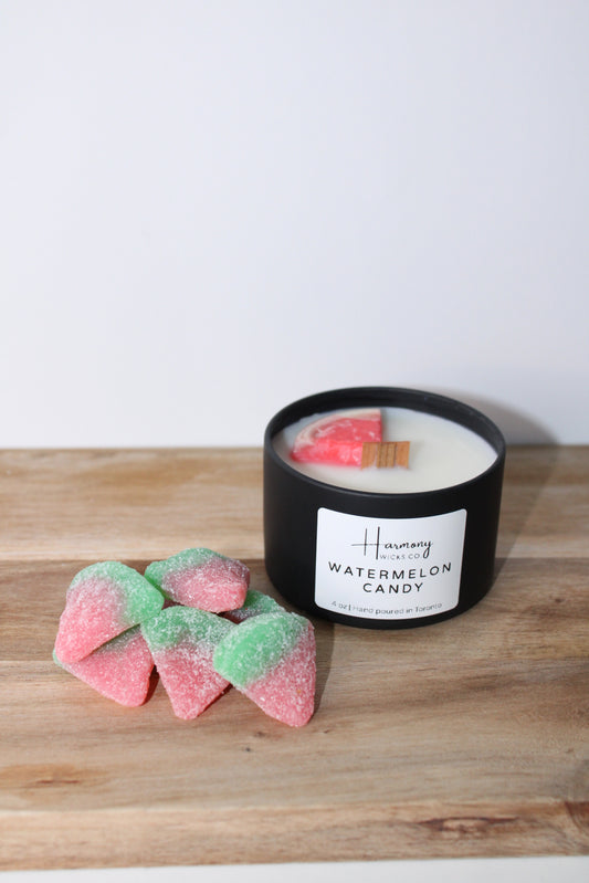 . Watermelon Candy | 4oz | Wooden wick